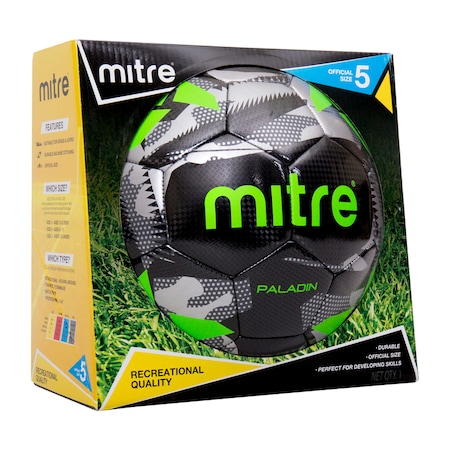 Mitre Soccer Ball Size5 Mitre 40-83289BX